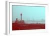 Tokyo Port-NaxArt-Framed Art Print