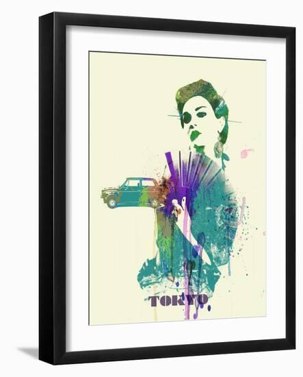 Tokyo Romance-NaxArt-Framed Art Print