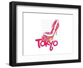 Tokyo Shoe-Elle Stewart-Framed Premium Giclee Print