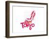 Tokyo Shoe-Elle Stewart-Framed Art Print