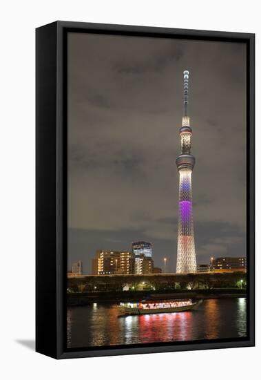 Tokyo Sky Tree-Torsakarin-Framed Stretched Canvas