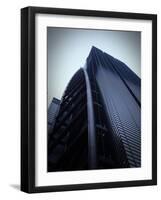 Tokyo Skyscraper-NaxArt-Framed Art Print