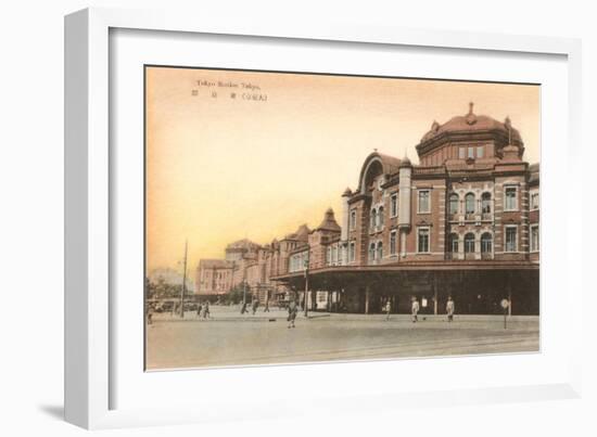 Tokyo Station, Japan-null-Framed Art Print