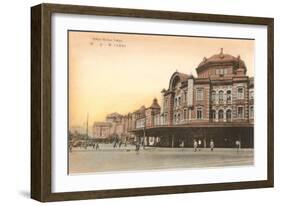 Tokyo Station, Japan-null-Framed Premium Giclee Print