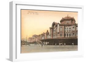 Tokyo Station, Japan-null-Framed Premium Giclee Print