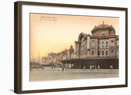 Tokyo Station, Japan-null-Framed Art Print