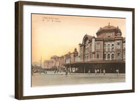 Tokyo Station, Japan-null-Framed Art Print