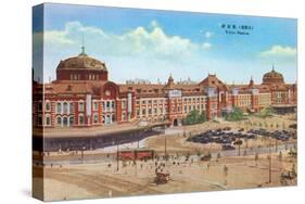 Tokyo Station, Japan-null-Stretched Canvas
