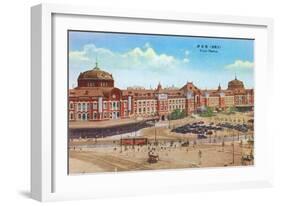 Tokyo Station, Japan-null-Framed Art Print