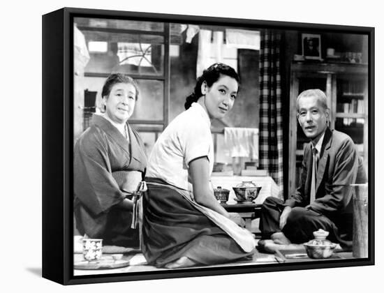 Tokyo Story, (aka Tokyo Monogatari), Chieko Higashiyama, Setsuko Hara, Chishu Ryu, 1953-null-Framed Stretched Canvas