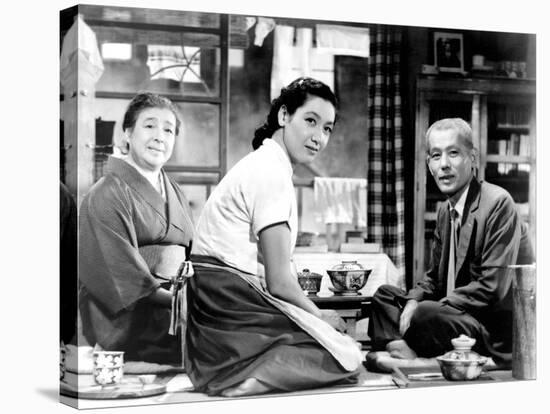 Tokyo Story, (aka Tokyo Monogatari), Chieko Higashiyama, Setsuko Hara, Chishu Ryu, 1953-null-Stretched Canvas