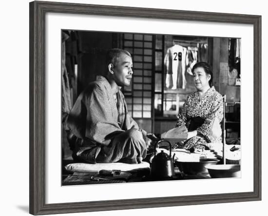 Tokyo Story, (AKA Tokyo Monogatari), Chishu Ryu, Chieko Higashiyama, 1953-null-Framed Photo