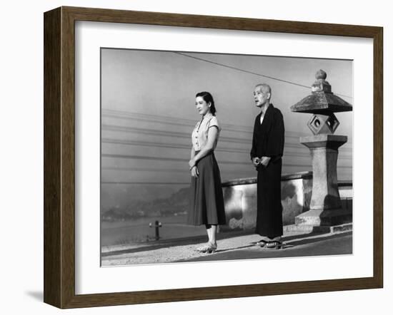 Tokyo Story, (aka Tokyo Monogatari), Setsuko Hara, Chishu Ryu, 1953-null-Framed Photo