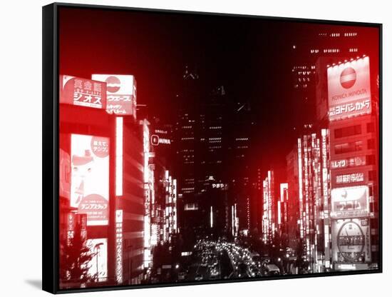 Tokyo Street-NaxArt-Framed Stretched Canvas