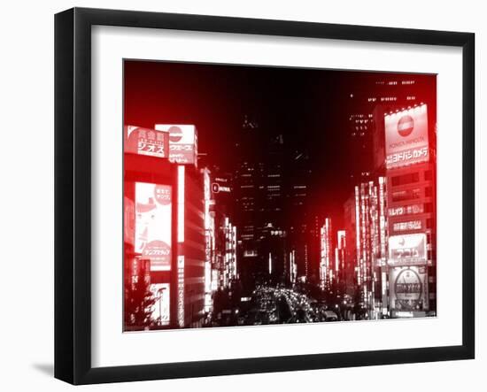 Tokyo Street-NaxArt-Framed Art Print