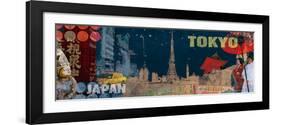 Tokyo Streets-Tom Frazier-Framed Giclee Print