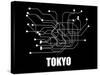 Tokyo Subway Map III-null-Stretched Canvas