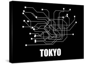 Tokyo Subway Map III-null-Stretched Canvas