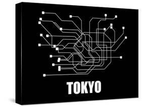 Tokyo Subway Map III-null-Stretched Canvas