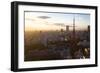 Tokyo Tower: Evening of Spring-Takashi Kirita-Framed Art Print