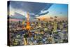 Tokyo Tower in Tokyo, Japan-SeanPavonePhoto-Stretched Canvas