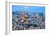 Tokyo Tower in Tokyo, Japan-SeanPavonePhoto-Framed Photographic Print