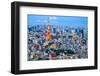 Tokyo Tower in Tokyo, Japan-SeanPavonePhoto-Framed Photographic Print