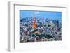 Tokyo Tower in Tokyo, Japan-SeanPavonePhoto-Framed Photographic Print