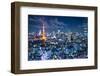 Tokyo Tower in Tokyo, Japan-SeanPavonePhoto-Framed Photographic Print