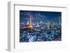 Tokyo Tower in Tokyo, Japan-SeanPavonePhoto-Framed Photographic Print