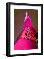 Tokyo Tower: Pink Ribbon Day I-Takashi Kirita-Framed Art Print