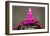 Tokyo Tower: Pink Ribbon Day II-Takashi Kirita-Framed Art Print