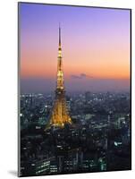 Tokyo Tower, Tokyo, Japan-Rex Butcher-Mounted Photographic Print
