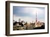 Tokyo Tower: Winter-Takashi Kirita-Framed Art Print