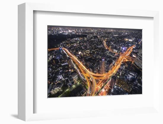 Tokyo Traffic-null-Framed Art Print