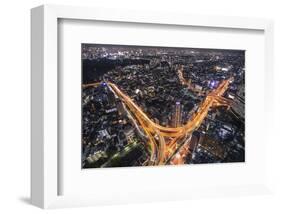 Tokyo Traffic-null-Framed Art Print