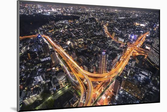 Tokyo Traffic-null-Mounted Art Print