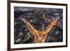 Tokyo Traffic-null-Framed Art Print