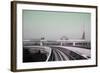 Tokyo Train Ride 2-NaxArt-Framed Art Print