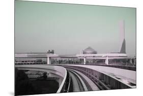 Tokyo Train Ride 2-NaxArt-Mounted Art Print