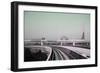 Tokyo Train Ride 2-NaxArt-Framed Art Print