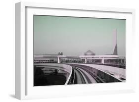 Tokyo Train Ride 2-NaxArt-Framed Art Print