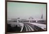 Tokyo Train Ride 2-NaxArt-Framed Art Print