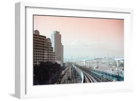 Tokyo Train Ride 3-NaxArt-Framed Art Print