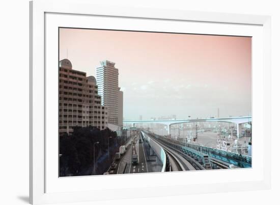 Tokyo Train Ride 3-NaxArt-Framed Art Print