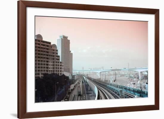 Tokyo Train Ride 3-NaxArt-Framed Art Print