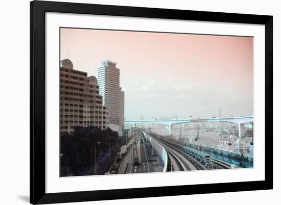 Tokyo Train Ride 3-NaxArt-Framed Art Print