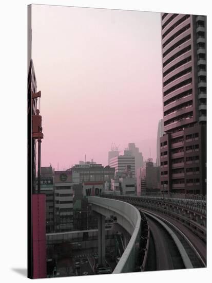 Tokyo Train Ride 6-NaxArt-Stretched Canvas