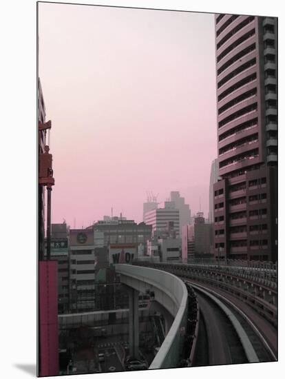 Tokyo Train Ride 6-NaxArt-Mounted Art Print