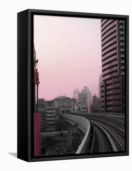 Tokyo Train Ride 6-NaxArt-Framed Stretched Canvas